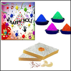 "Holi with Kaju kathili - Click here to View more details about this Product